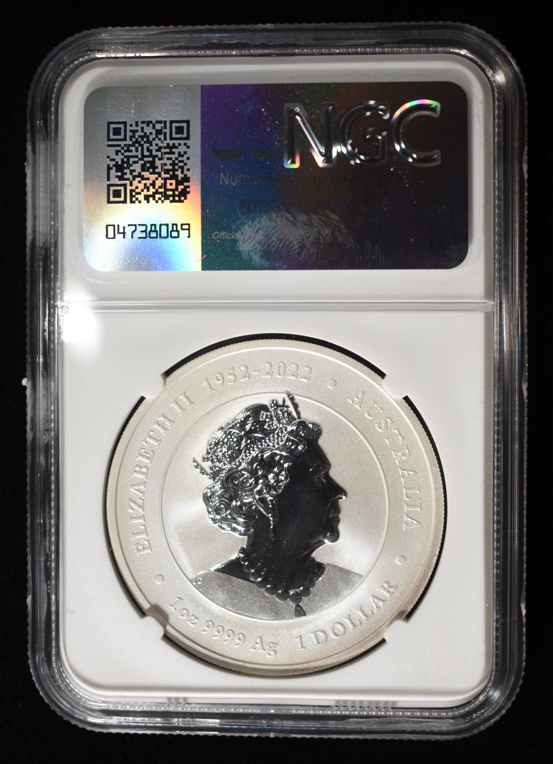 2024 $1 AUS YEAR OF THE DRAGON NGC MS70