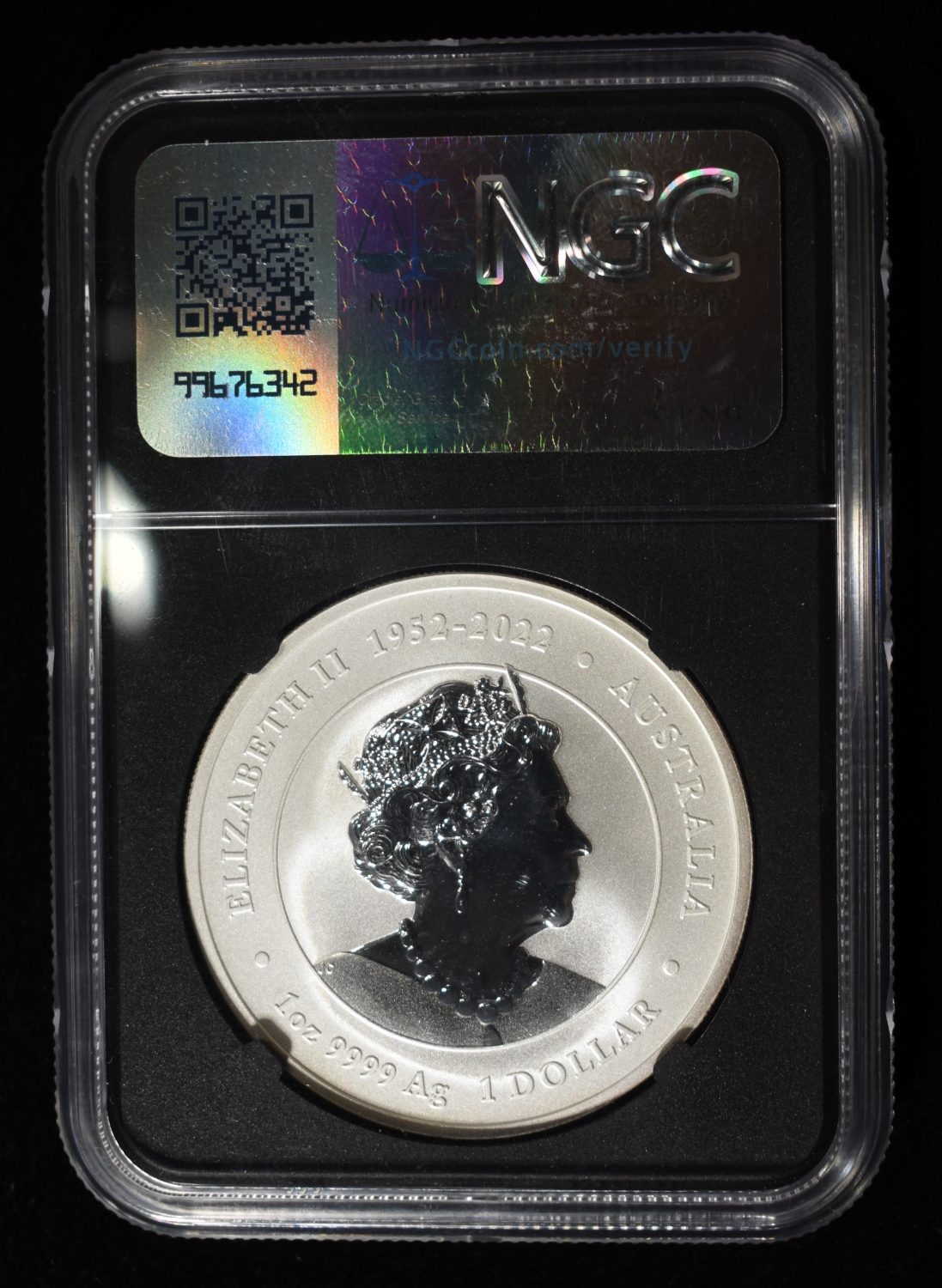 2024 $1 AUS YEAR OF THE DRAGON NGC MS70