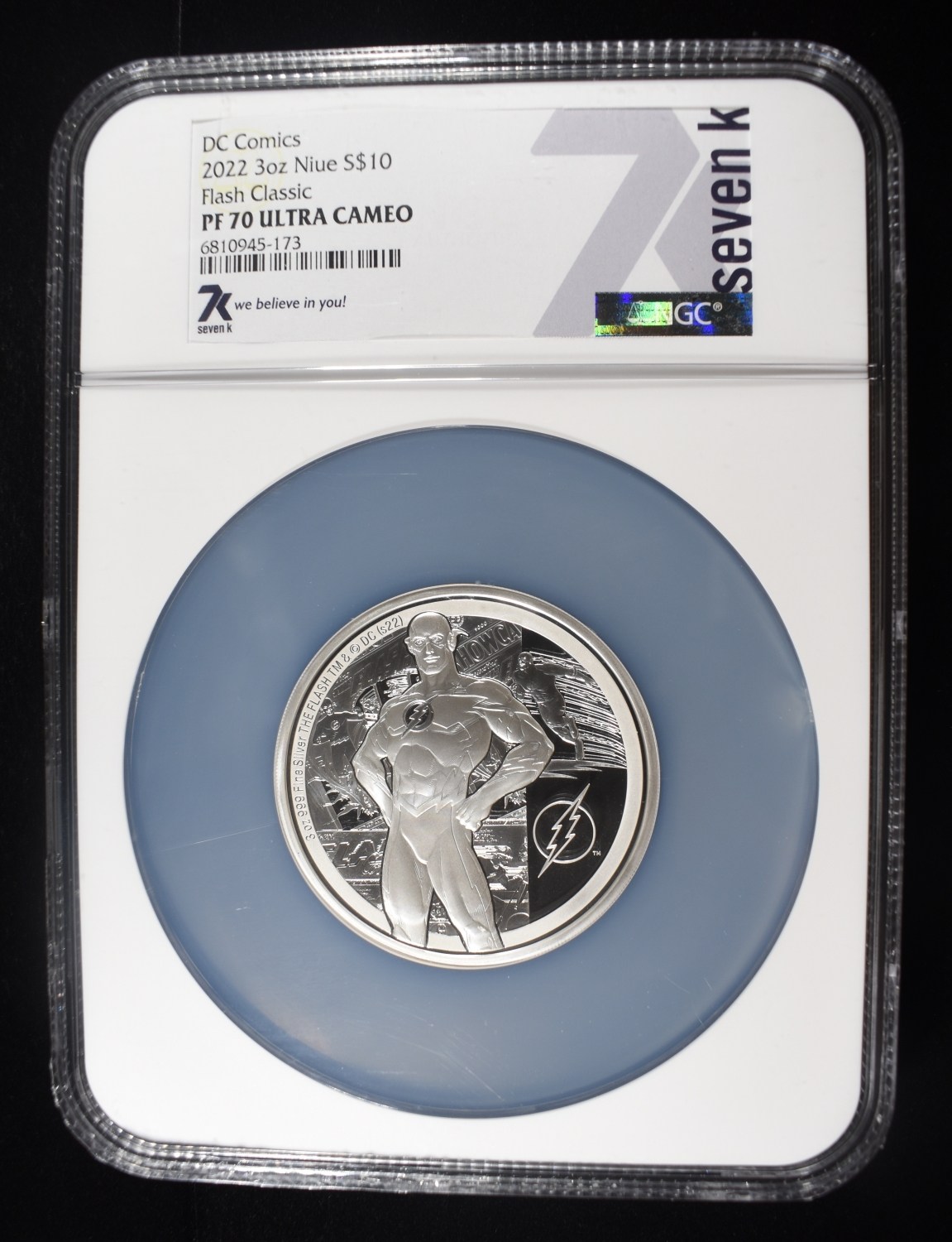 2022 3 OZ $10 NIUE DC COMIC NGC PF70 ULTRA CAMEO