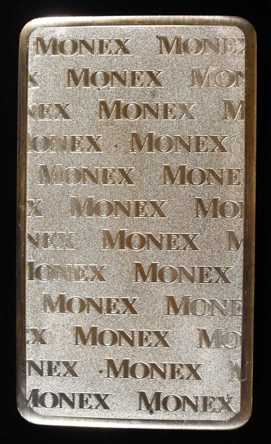 MONEX 10 OZ .999 SILVER BAR