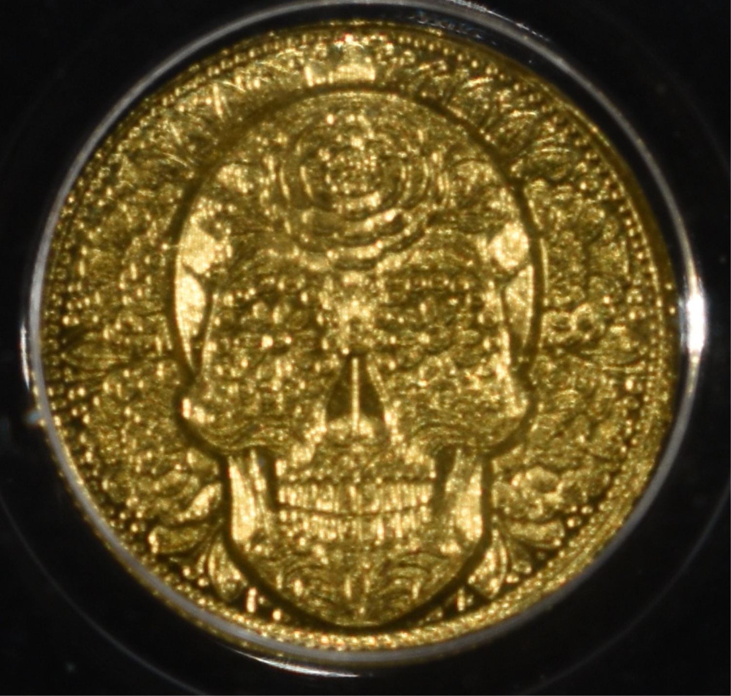 DAY OF THE DEAD 1/200TH OZ GOLD NGC MS-70