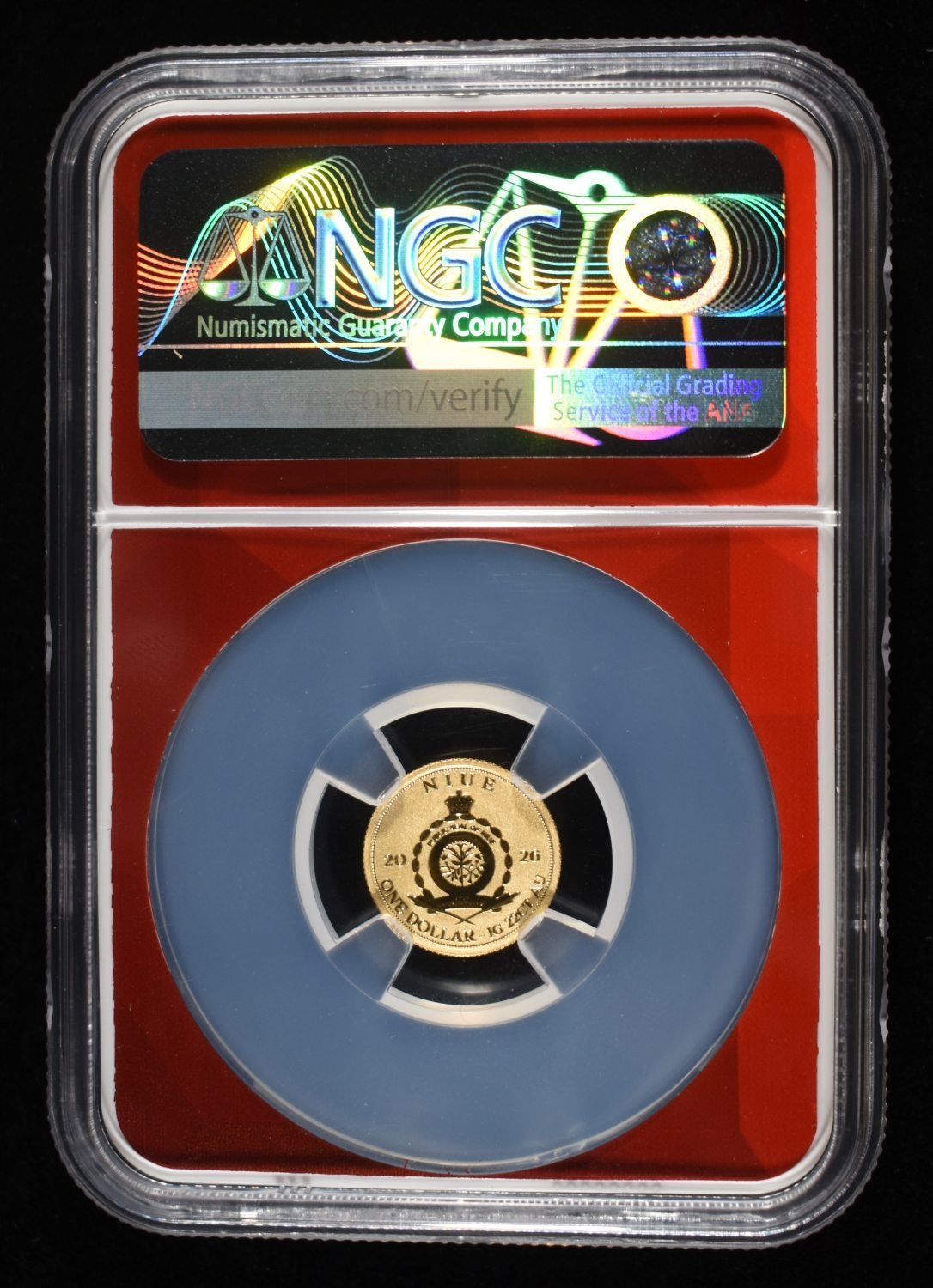 2026 NIUE $1 GOLD MERMAID NGC REV PF70