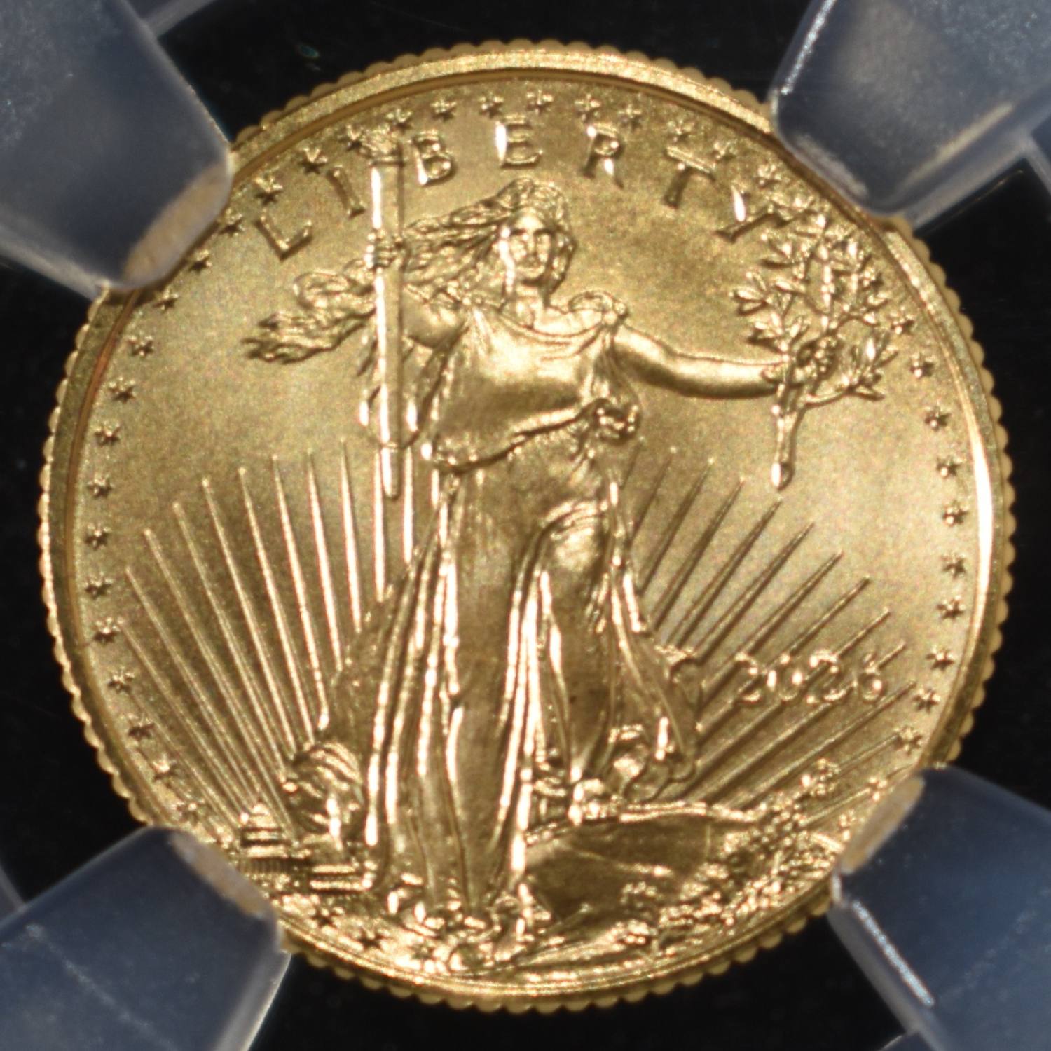 2026 $5 GOLD EAGLE NGC MS70
