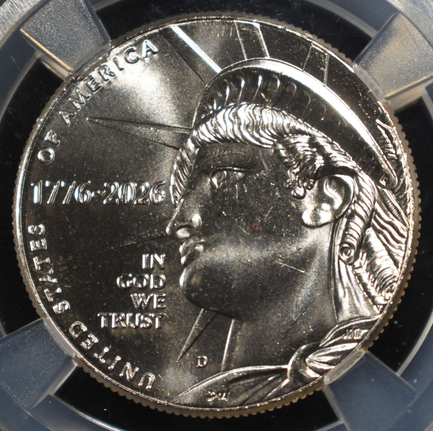1776-2026-D 50C ENDURING LIBERTY NGC MS66