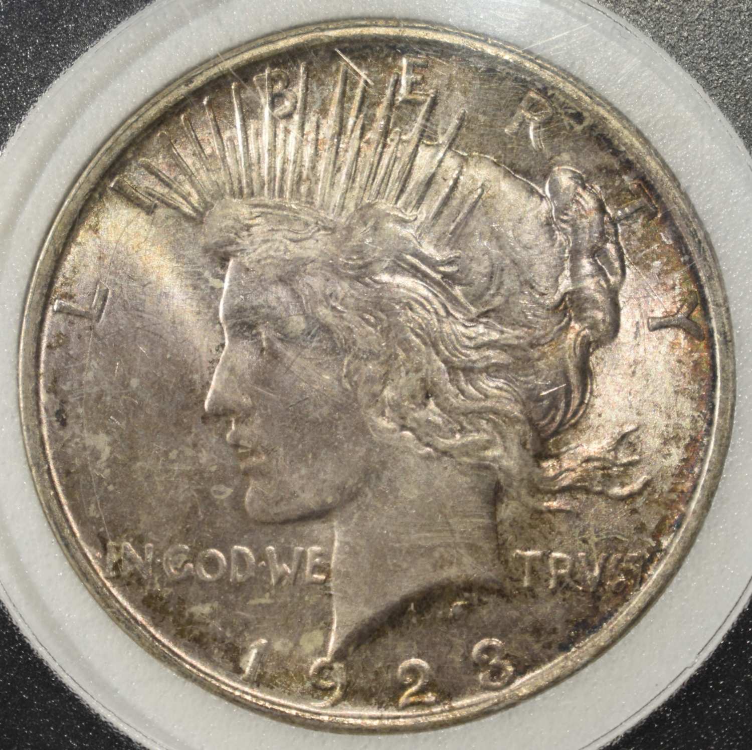 1923-D PEACE DOLLAR AGS CH BU