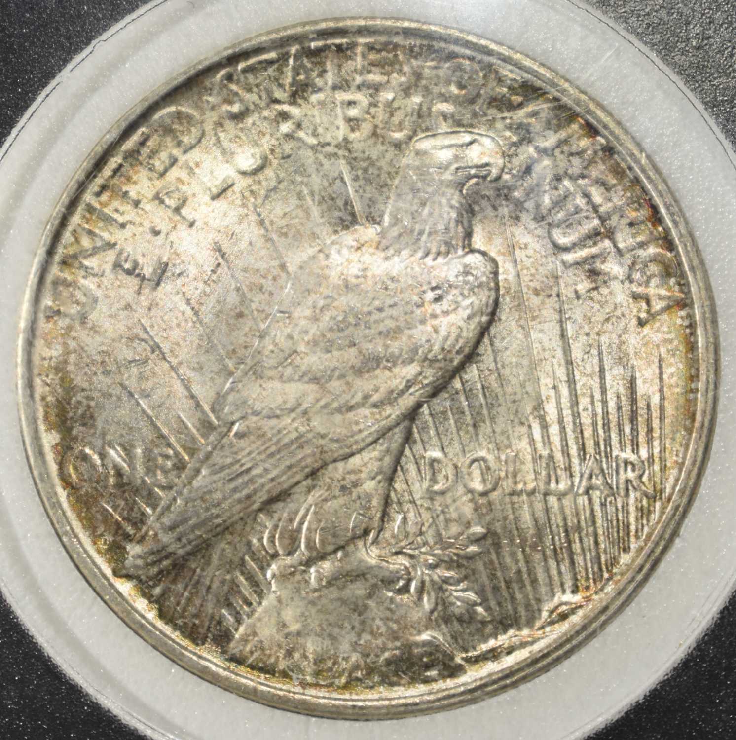 1923-D PEACE DOLLAR AGS CH BU