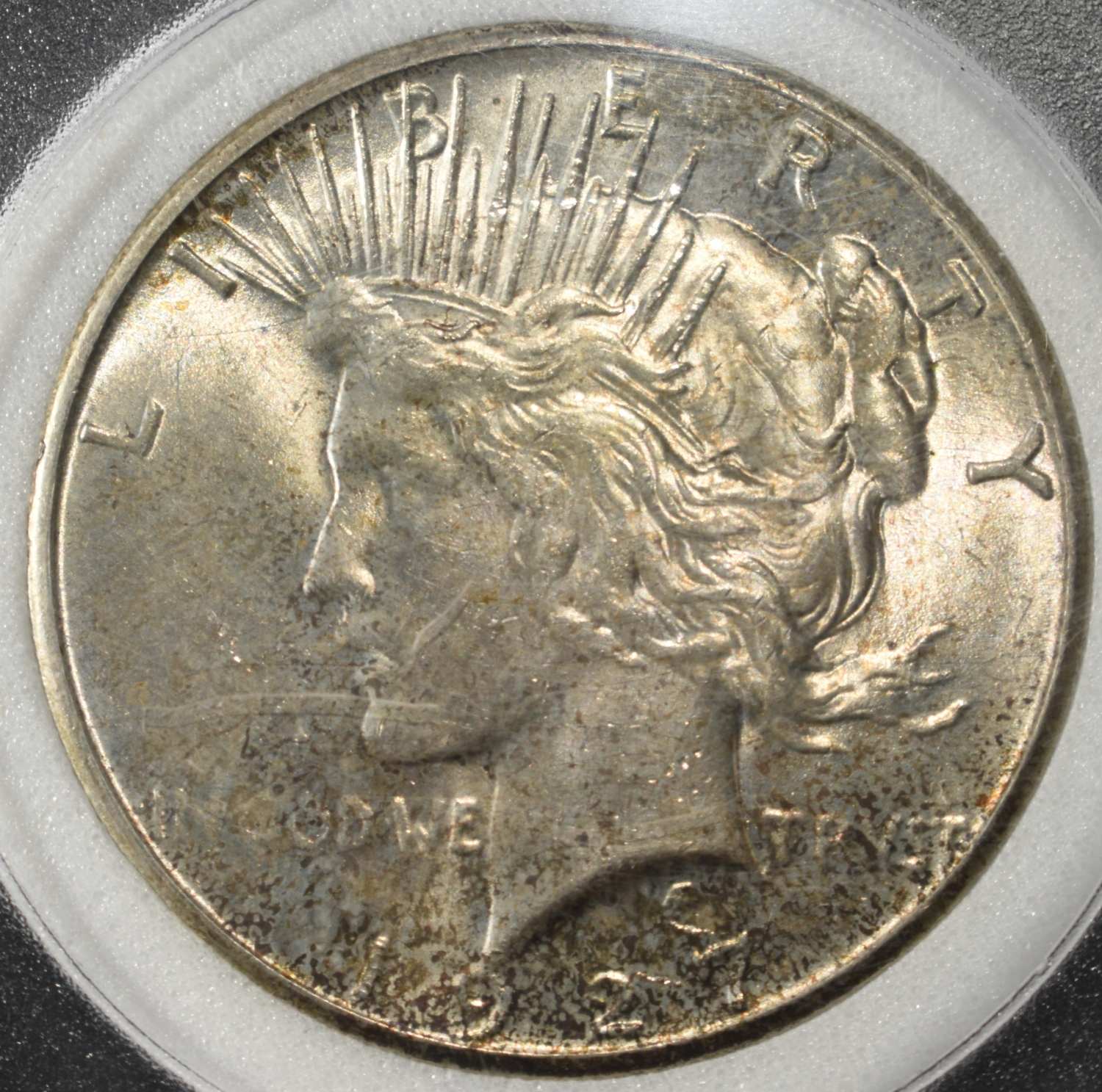 1927-P PEACE DOLLAR AGS CH BU