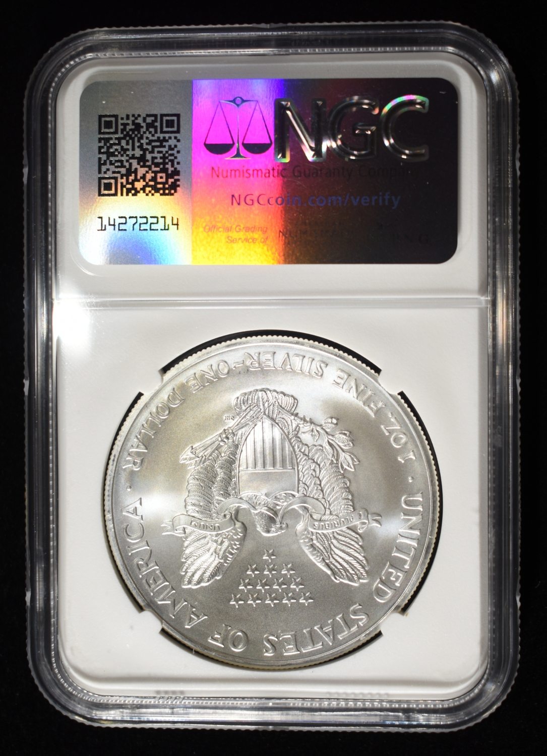 2003 AMERICAN SILVER EAGLE NGC MS69