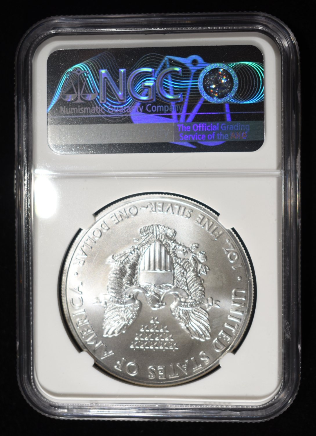 2012 AMERICAN SILVER EAGLE NGC MS69