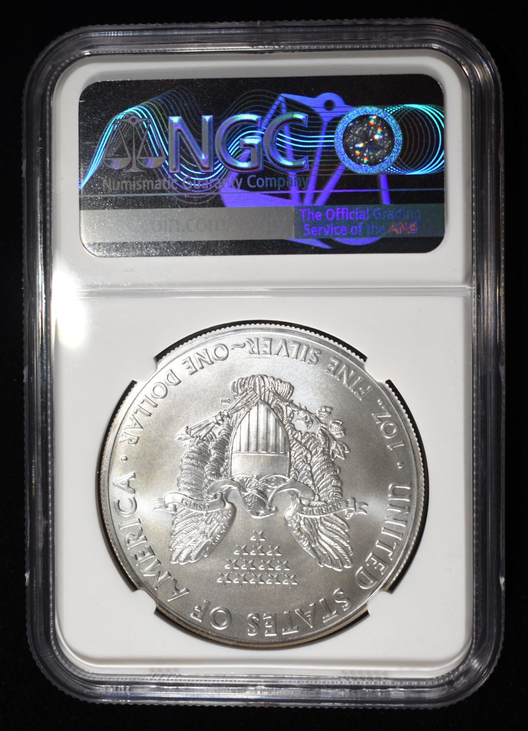 2015 AMERICAN SILVER EAGLE NGC MS69