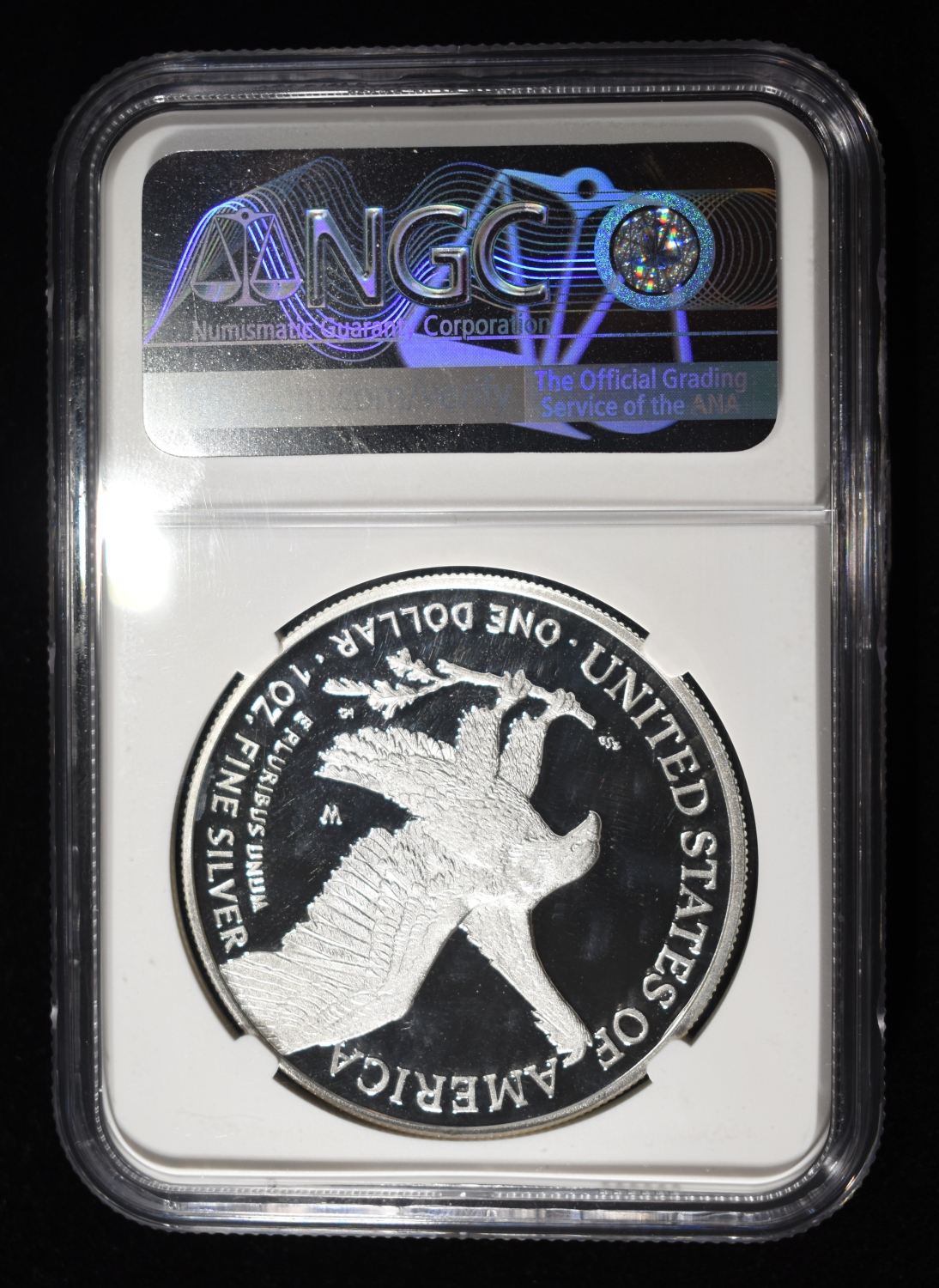 2021-W T-2 PROOF SILVER EAGLE NGC PF70 ULTRA CAMEO
