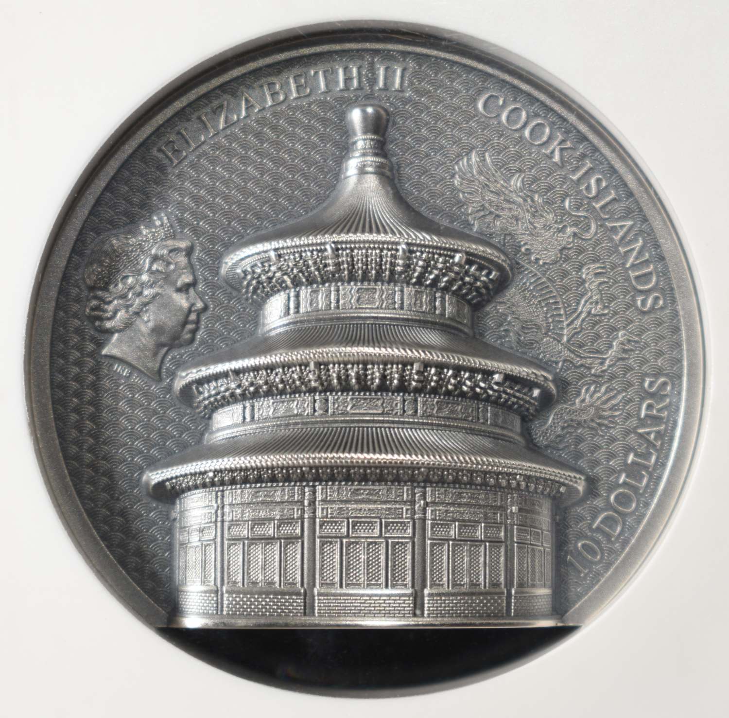 2023 COOK ISLANDS BEIJING TEMPLE NGC MS-70
