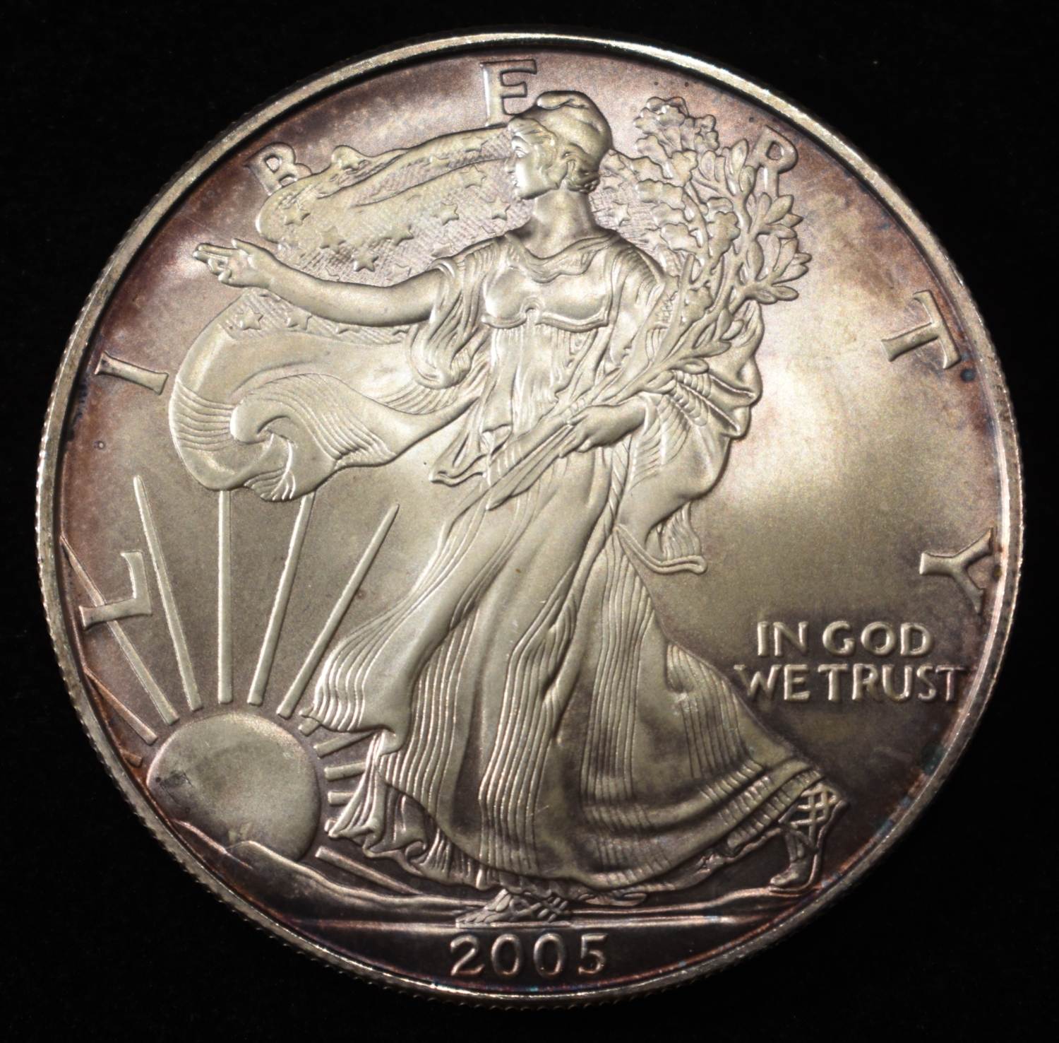 2005 AMERICAN SILVER EAGLE