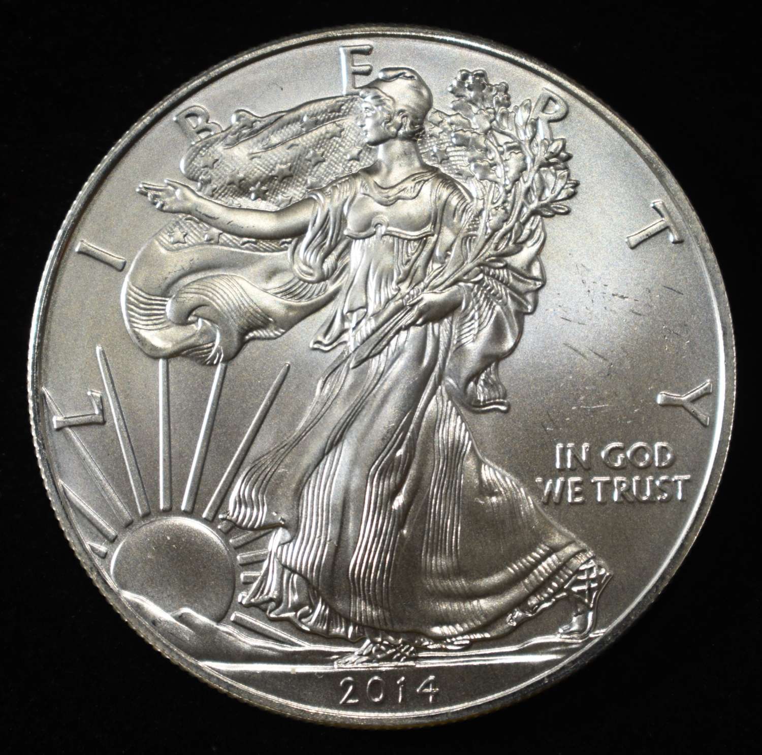 2014 AMERICAN SILVER EAGLE