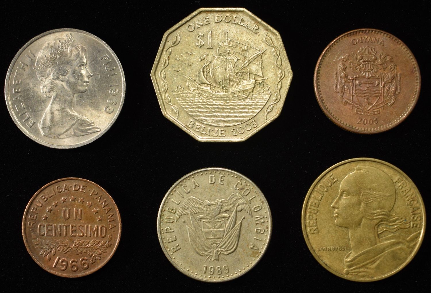 5 LBS FOREIGN COINS