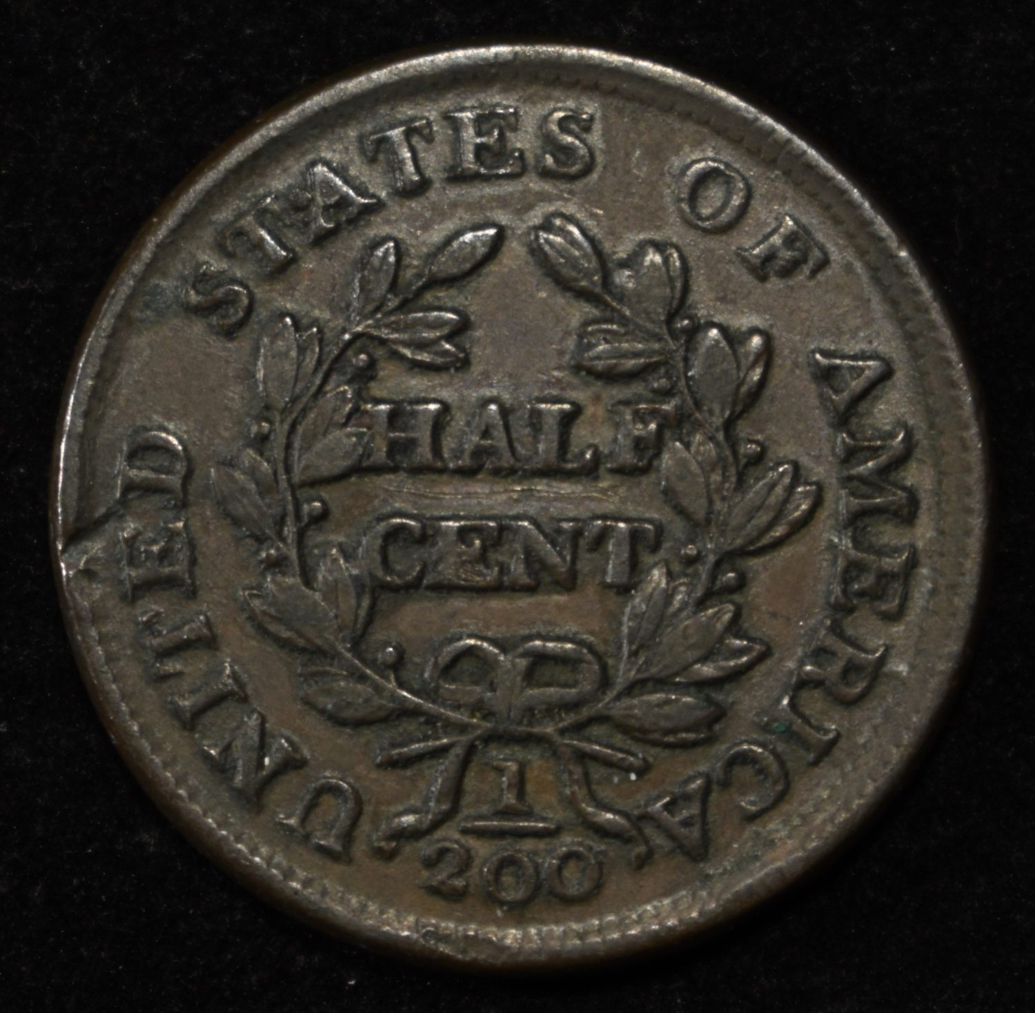 1804 DRAPED BUST HALF CENT XF