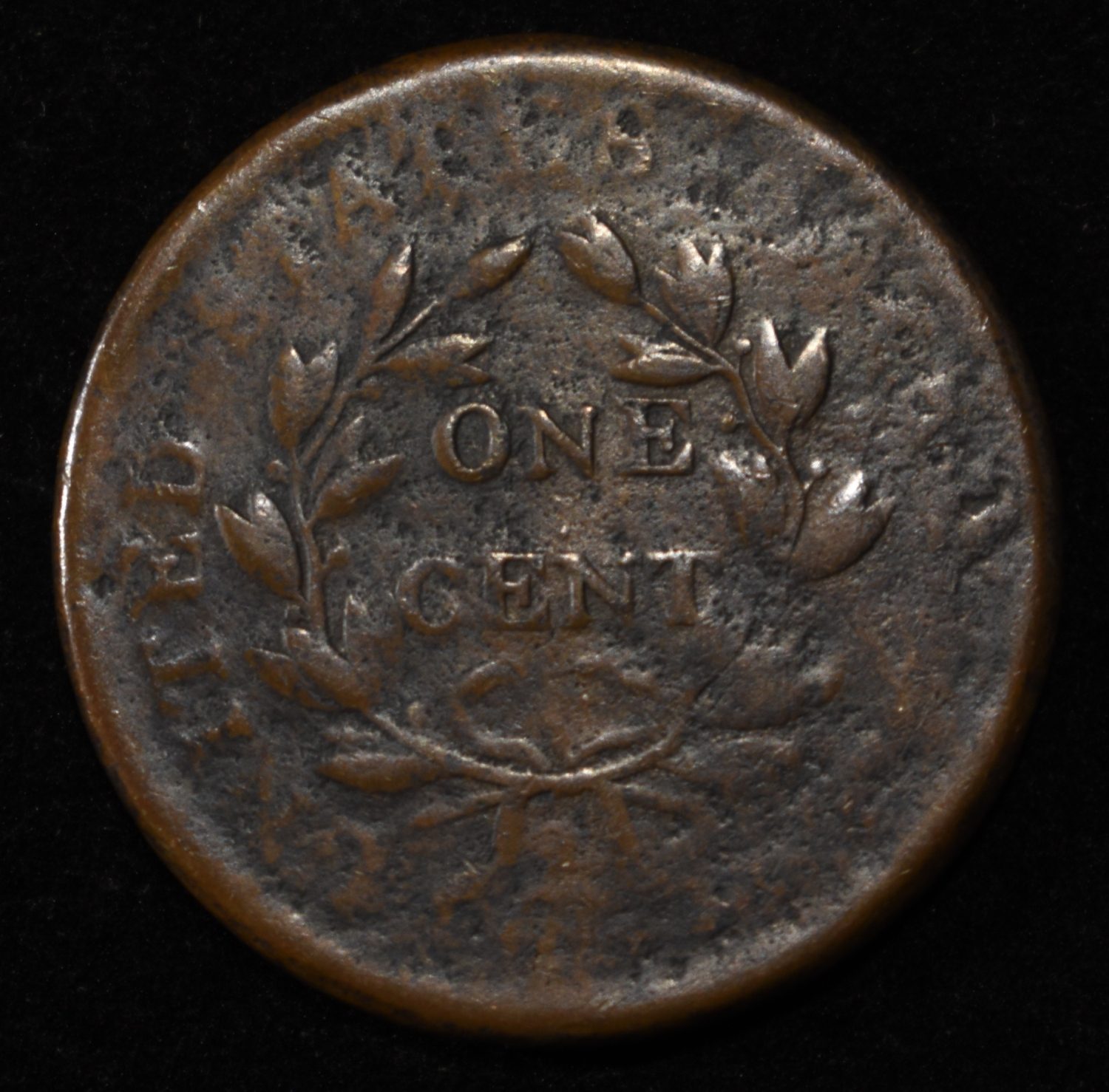 1807 DRAPED BUST LARGE CENT VF