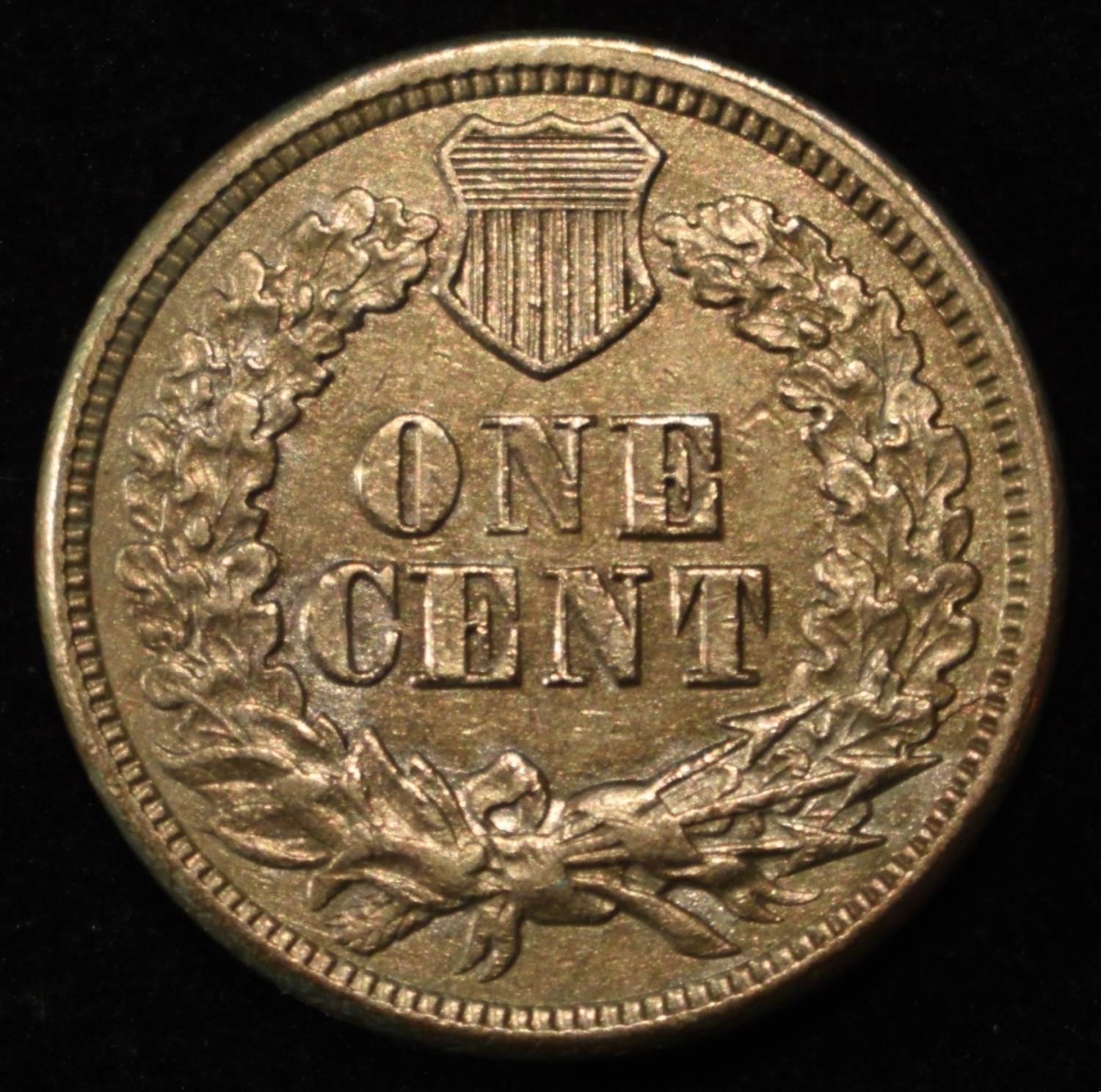 1863 INDIAN HEAD CENT GEM BU