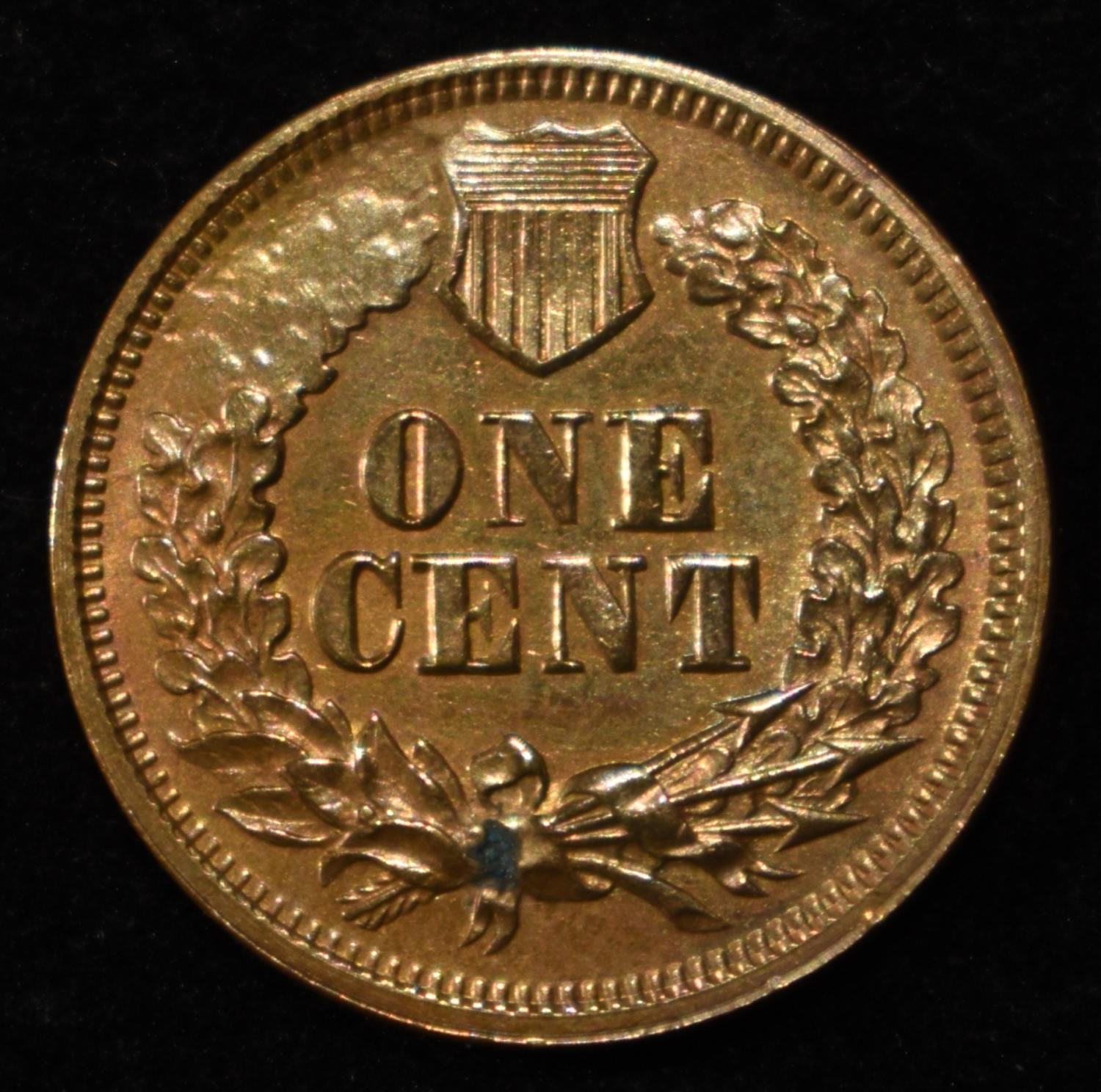 1866 INDIAN HEAD CENT CH BU RB