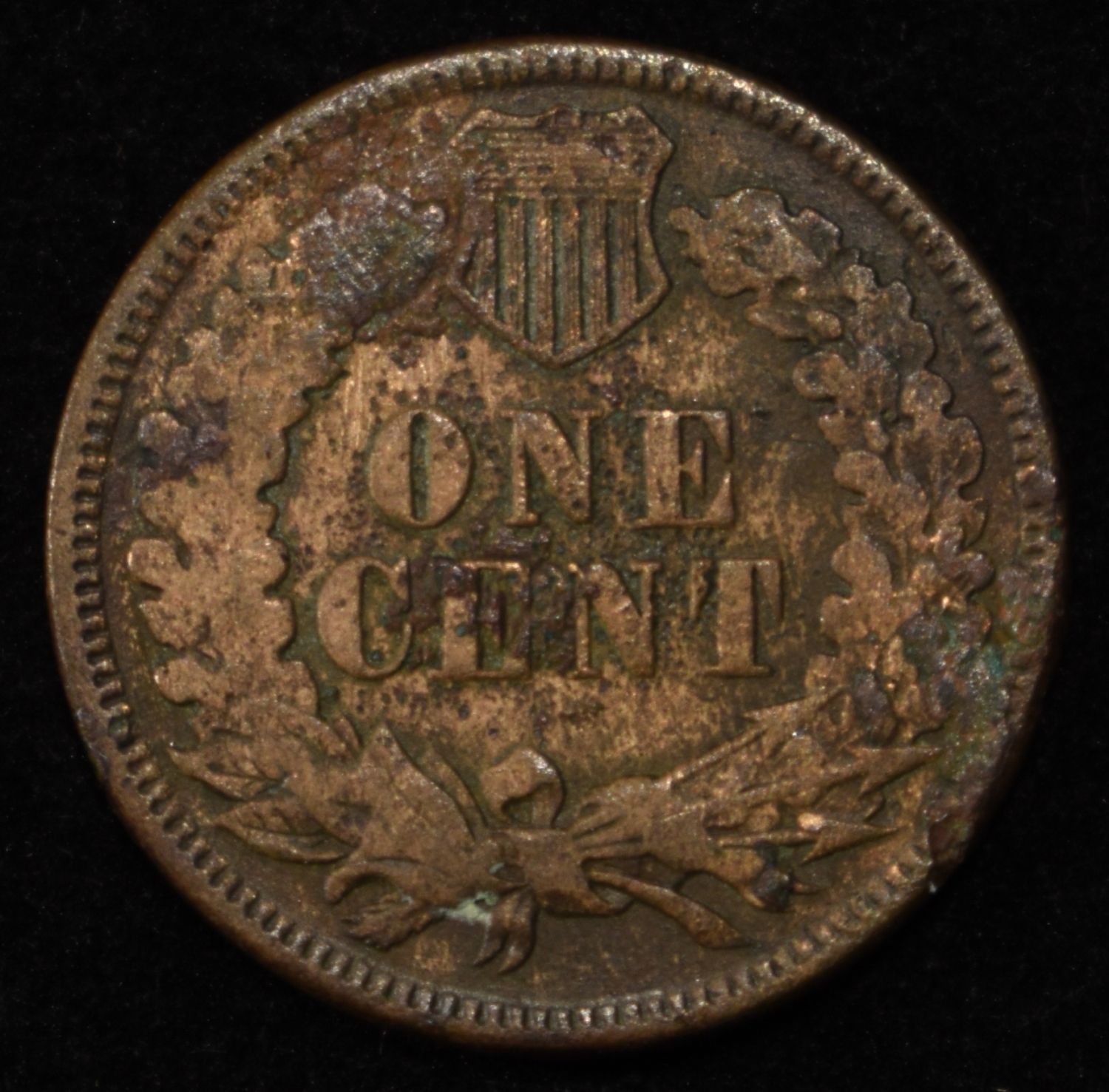 1878 INDIAN HEAD CENT XF