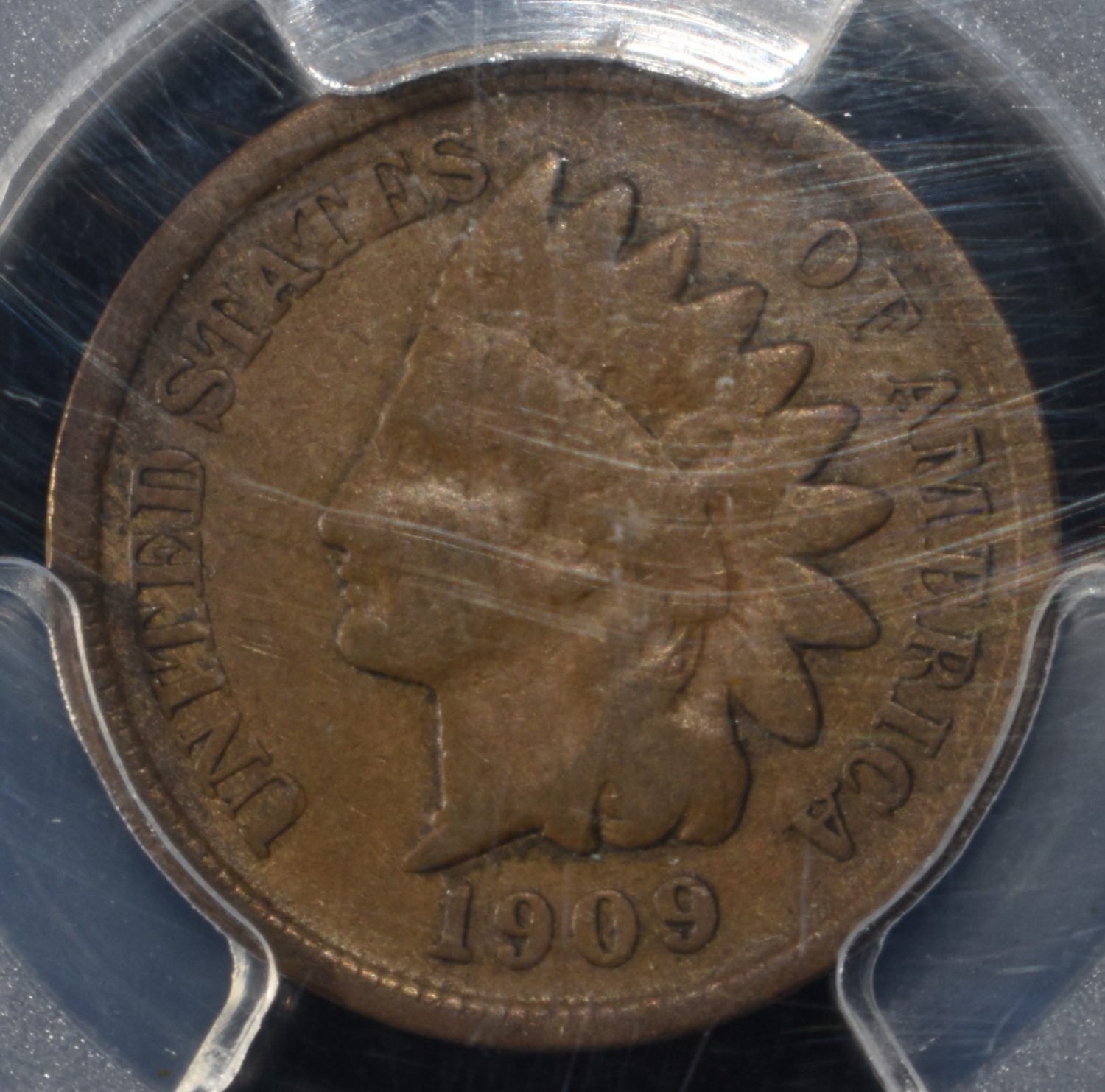 1909-S INDIAN CENT PCGS F12