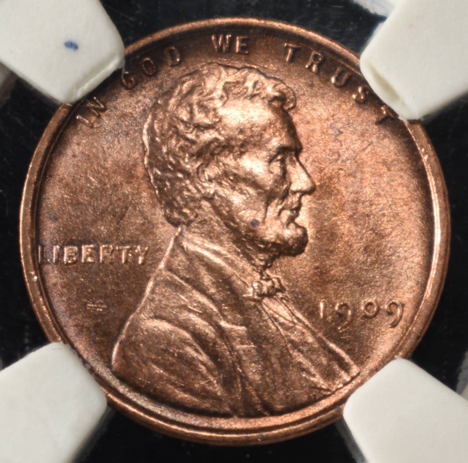 1909 WHEAT CENT PGA SUPERB GEM BU RED