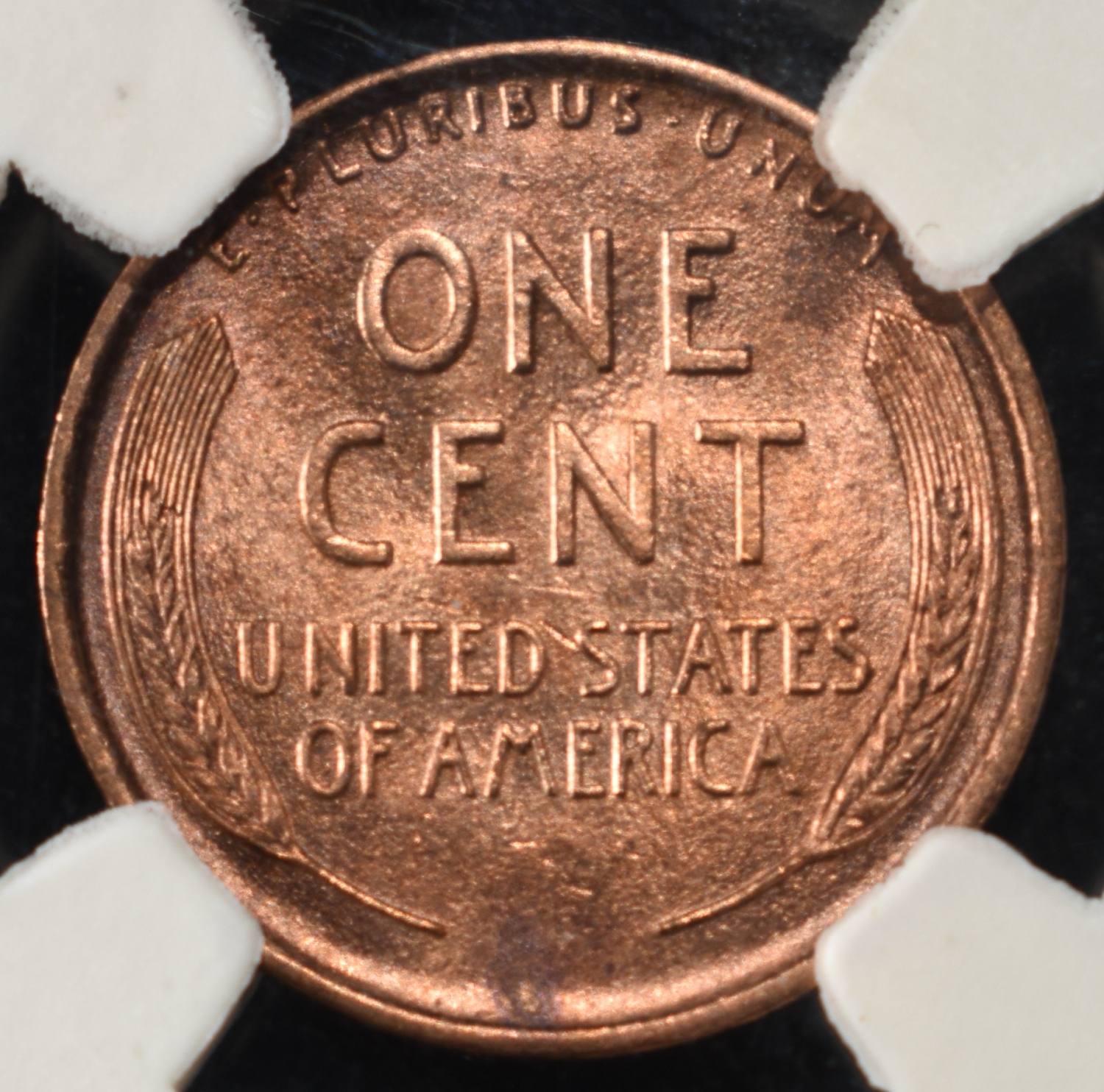 1909 WHEAT CENT PGA SUPERB GEM BU RED
