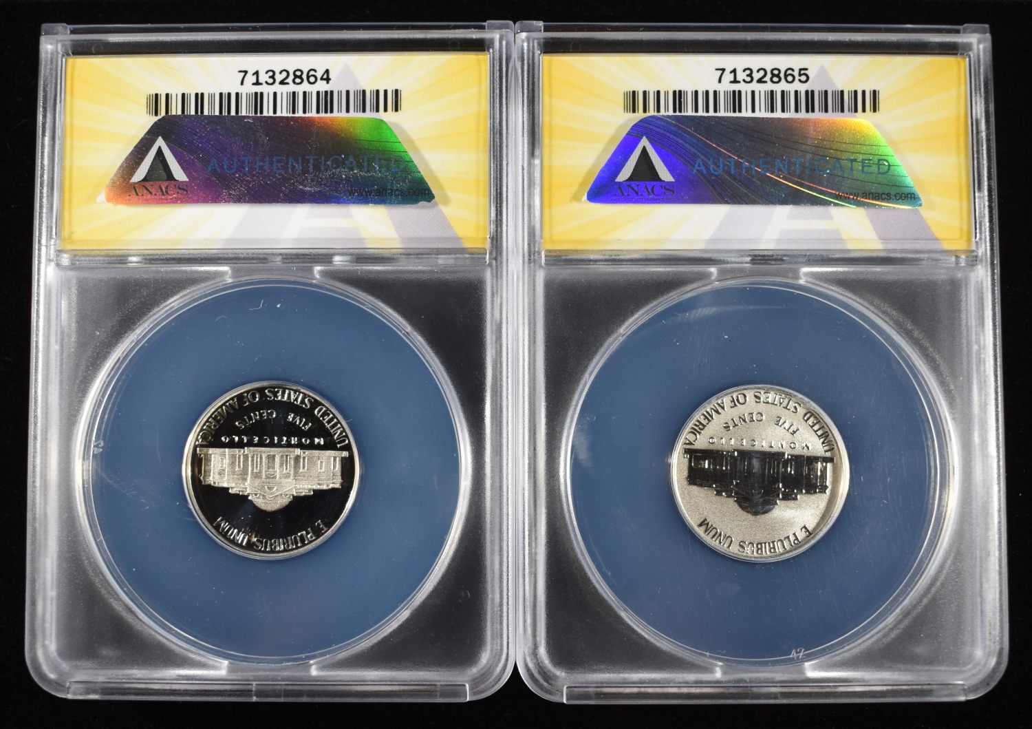 2020-W PR & REV PR JEFFERSON 5C ANACS PF69 DCAM