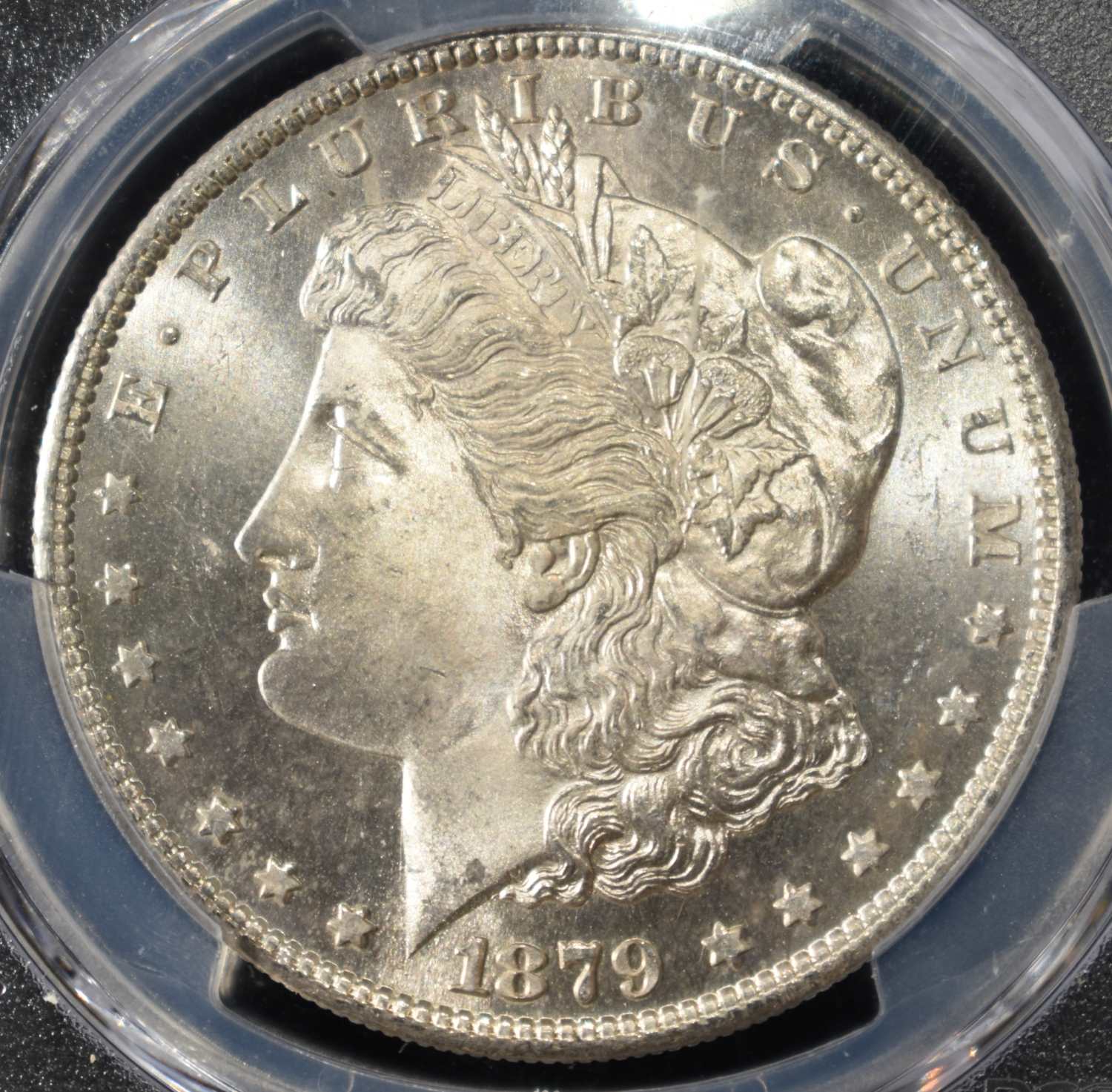 1879-S MORGAN DOLLAR PCGS MS66