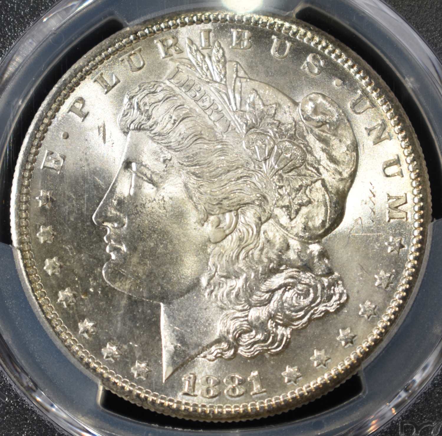 1881-S MORGAN DOLLAR PCGS MS-64