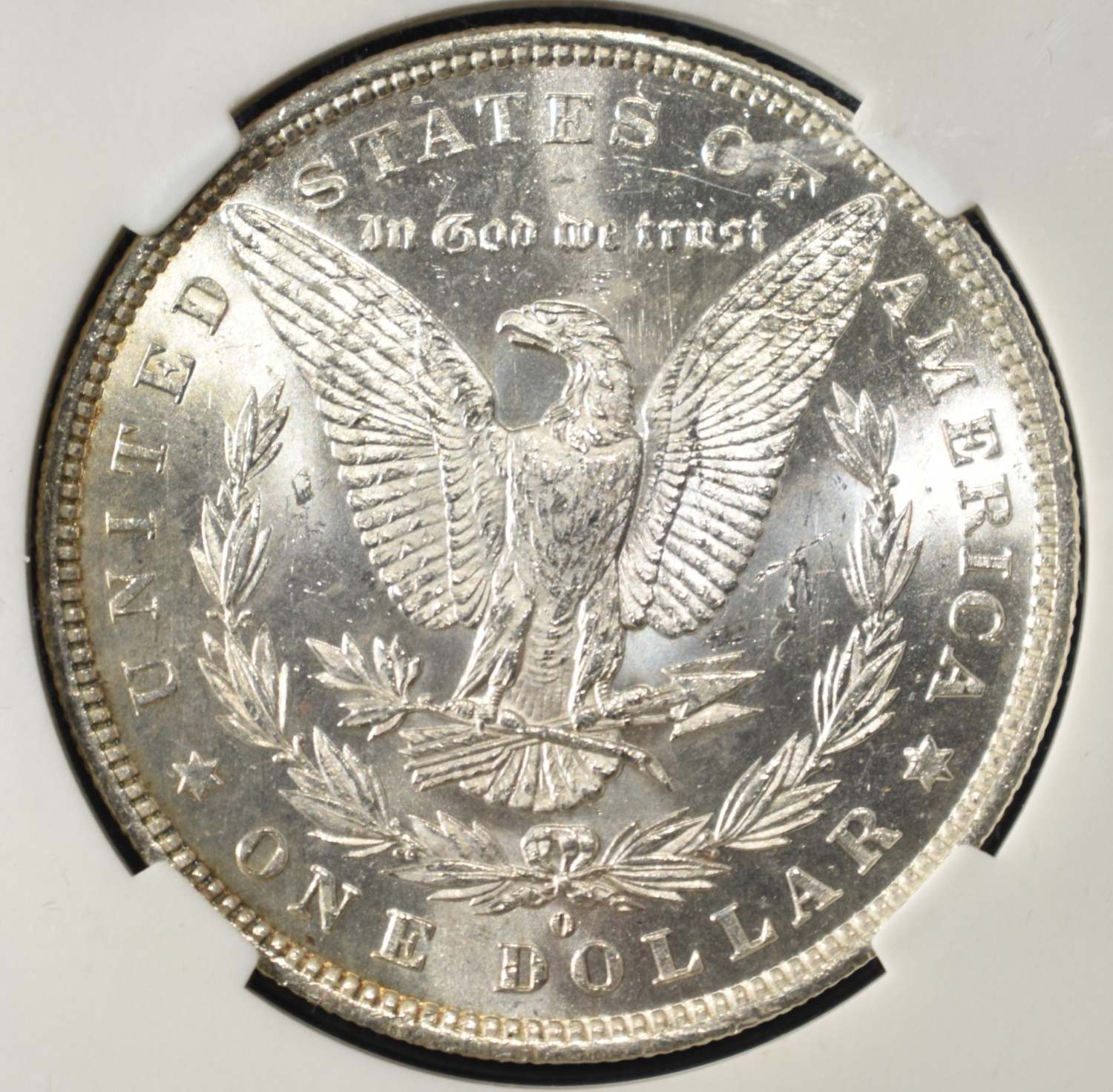1883-O MORGAN DOLLAR PGA SUPERB GEM BU