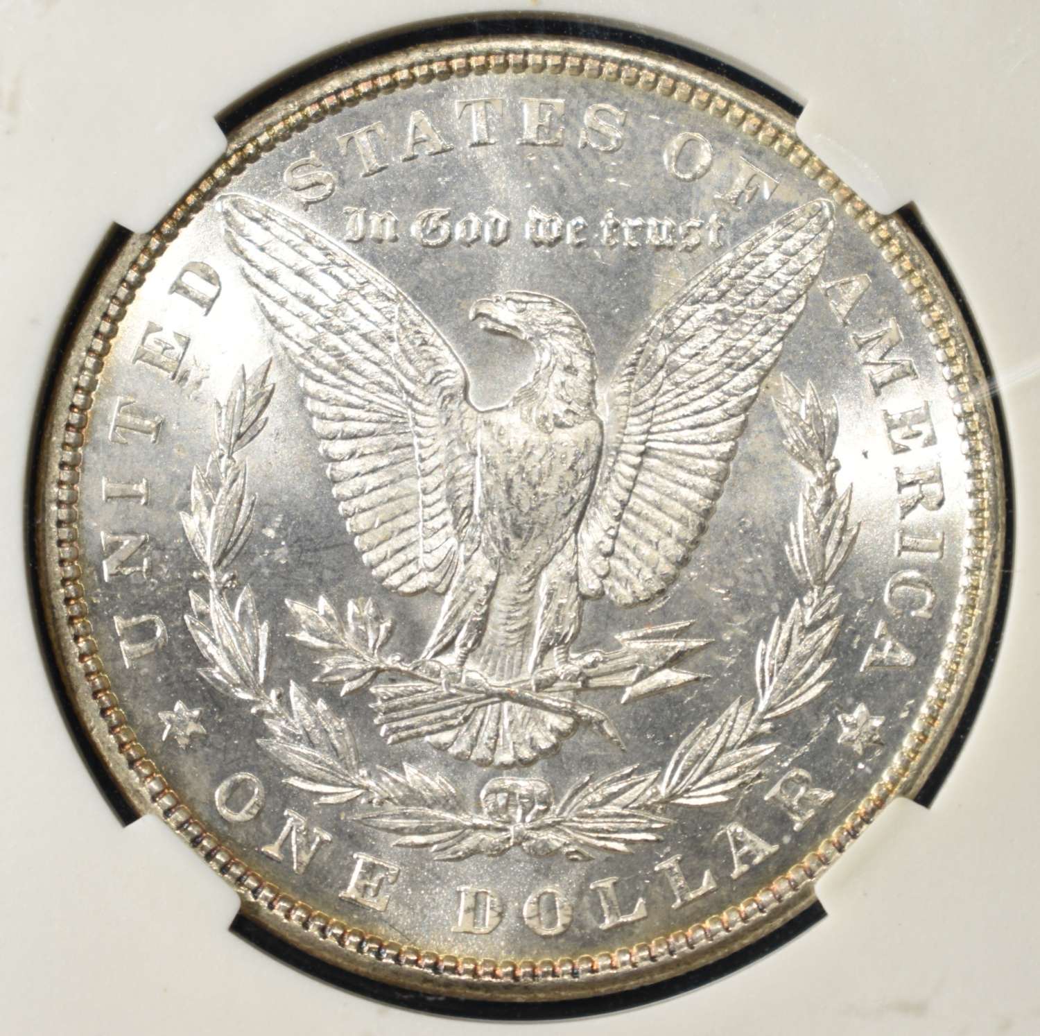 1887 MORGAN DOLLAR PGA SUPERB GEM BU