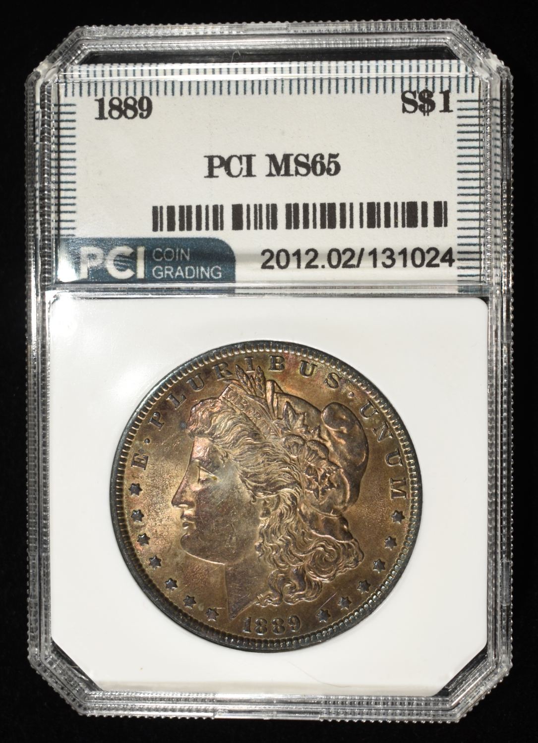 1889 MORGAN DOLLAR PCI GEM BU