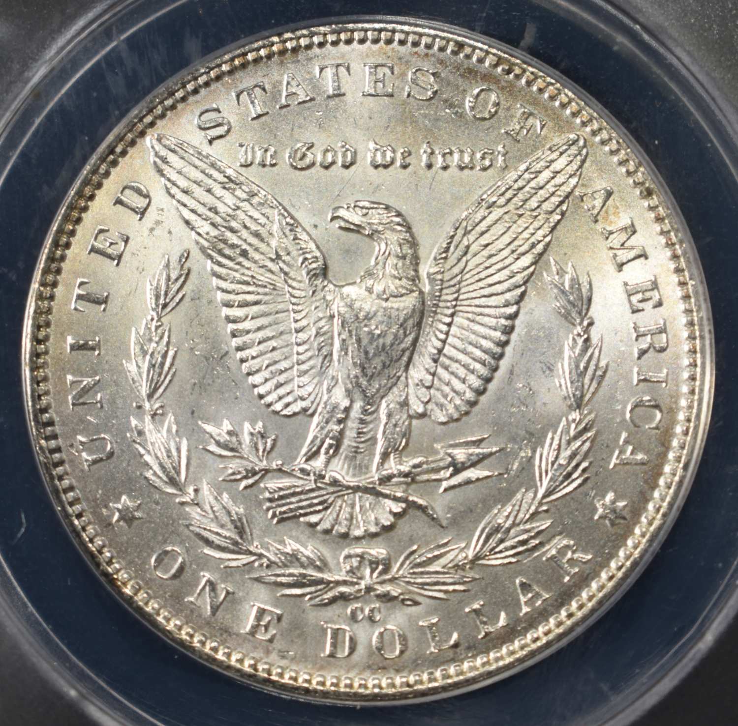 1891-CC MORGAN DOLLAR ANACS MS61