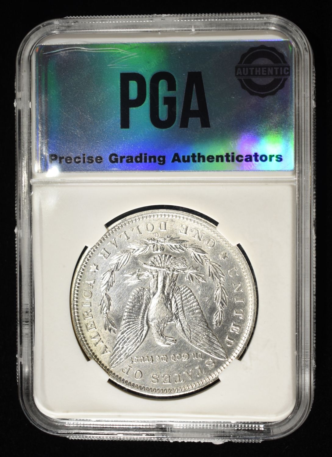 1891-O MORGAN DOLLAR PGA CH/GEM BU