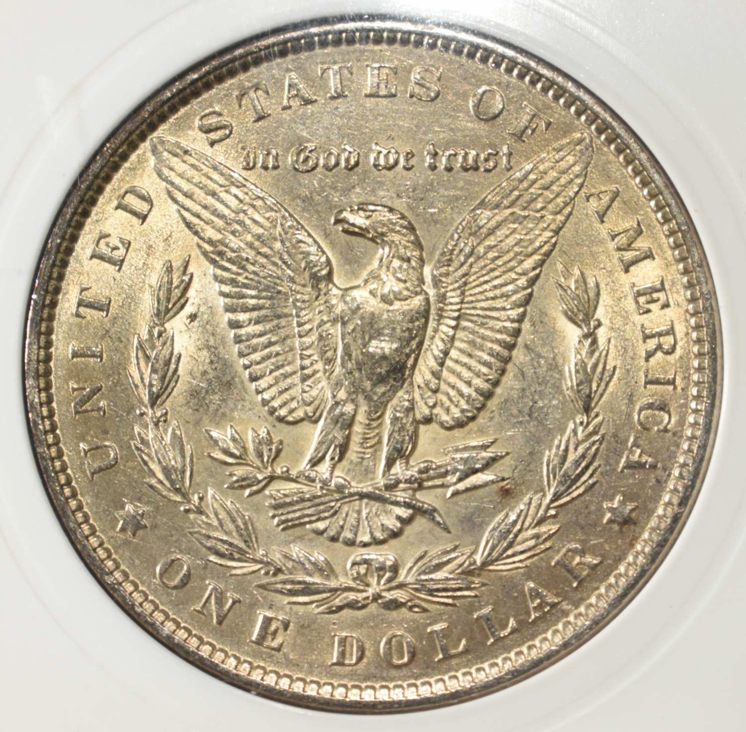 1896 MORGAN DOLLAR PCI GEM BU
