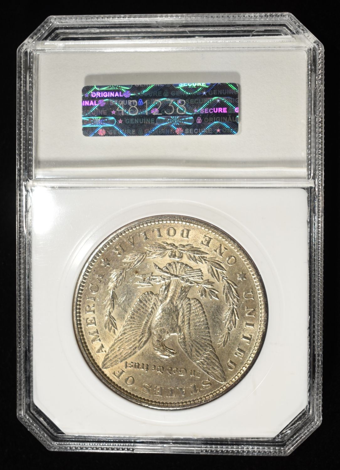 1896 MORGAN DOLLAR PCI GEM BU