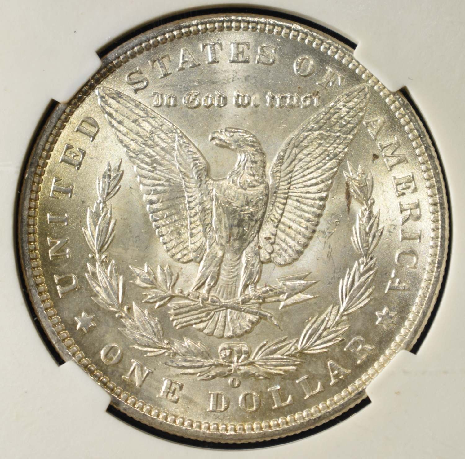 1898-O MORGAN DOLLAR PGA SUPERB GEM BU