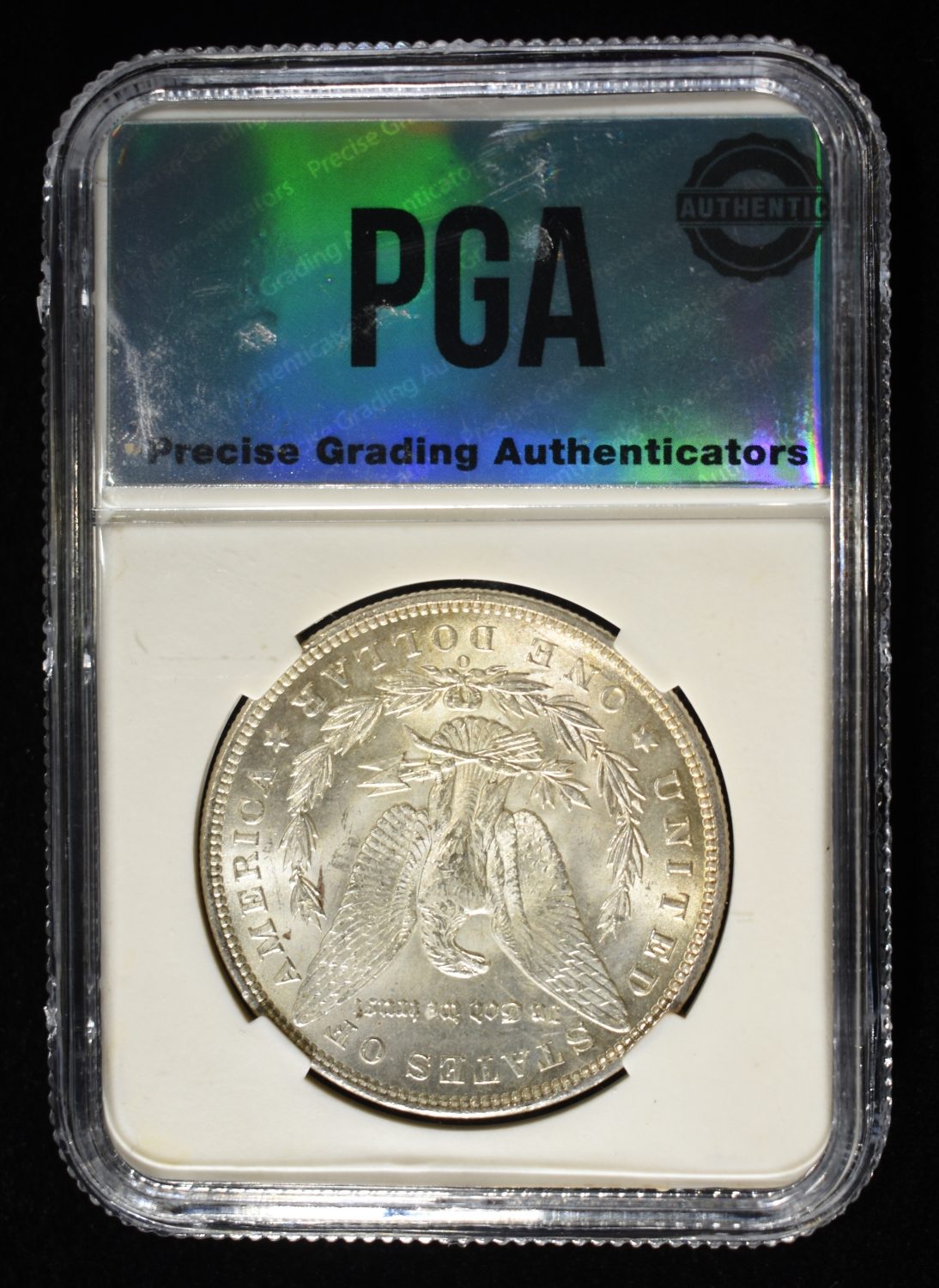 1898-O MORGAN DOLLAR PGA SUPERB GEM BU