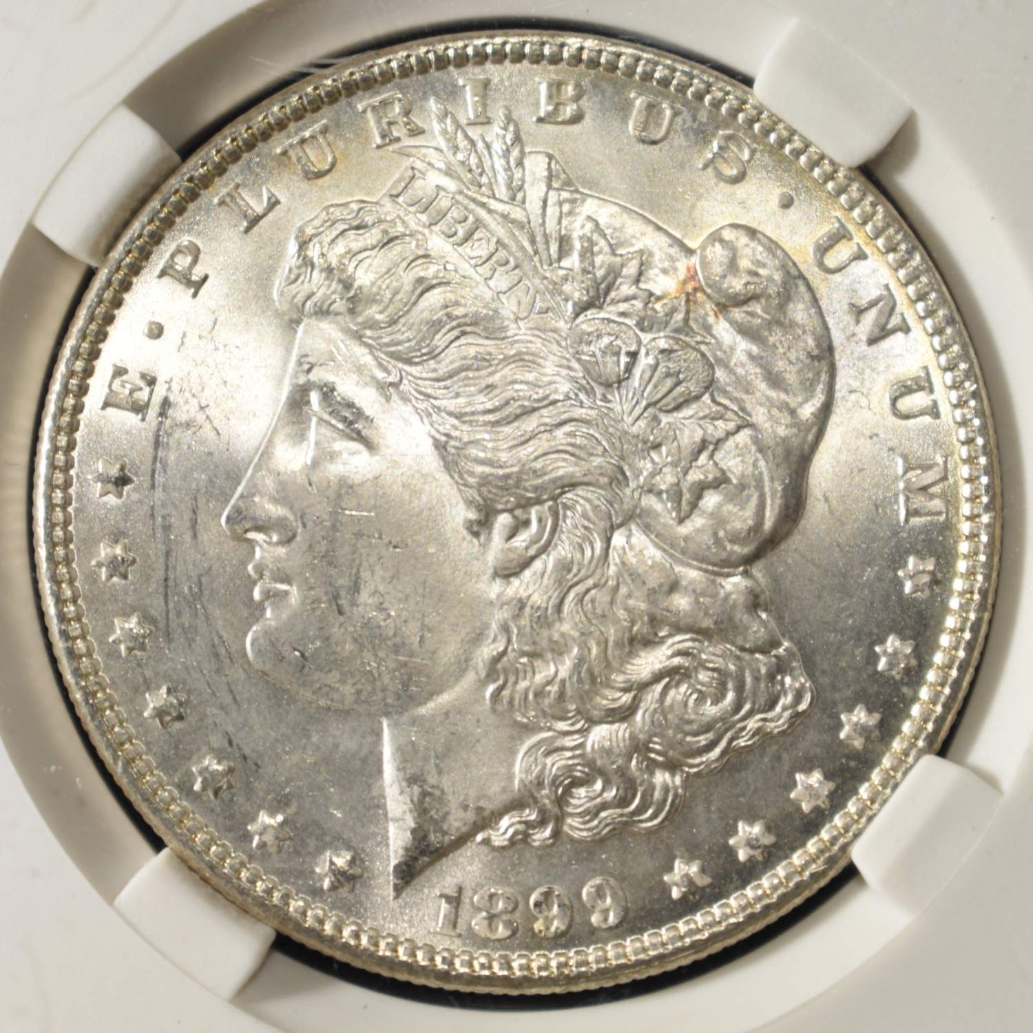 1899 MORGAN DOLLAR PGA GEM BU