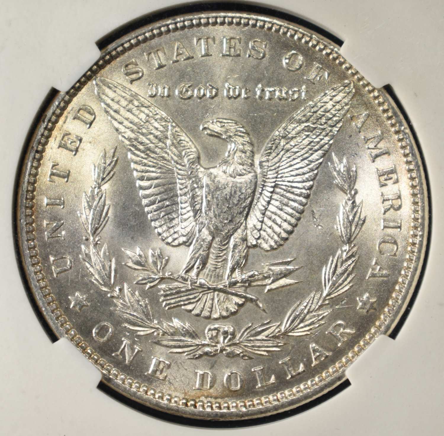 1900 MORGAN DOLLAR PGA GEM BU