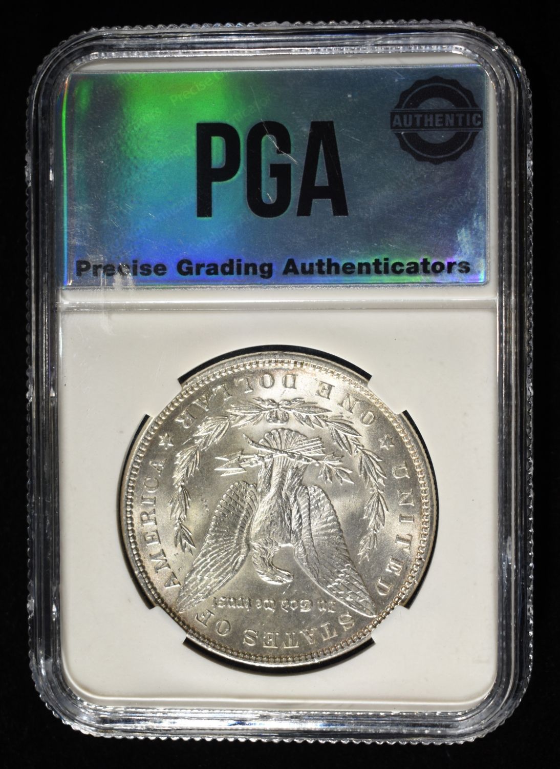 1900 MORGAN DOLLAR PGA GEM BU