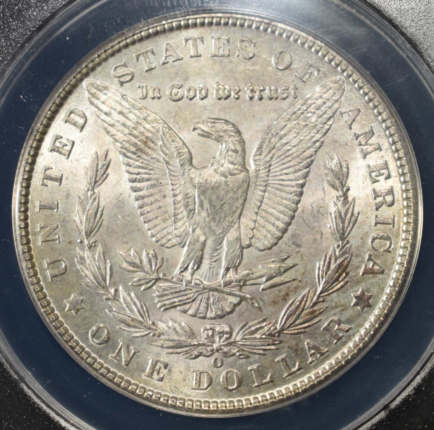 1902-O MORGAN DOLLAR MS 60 DETAILS CLEANED ANACS