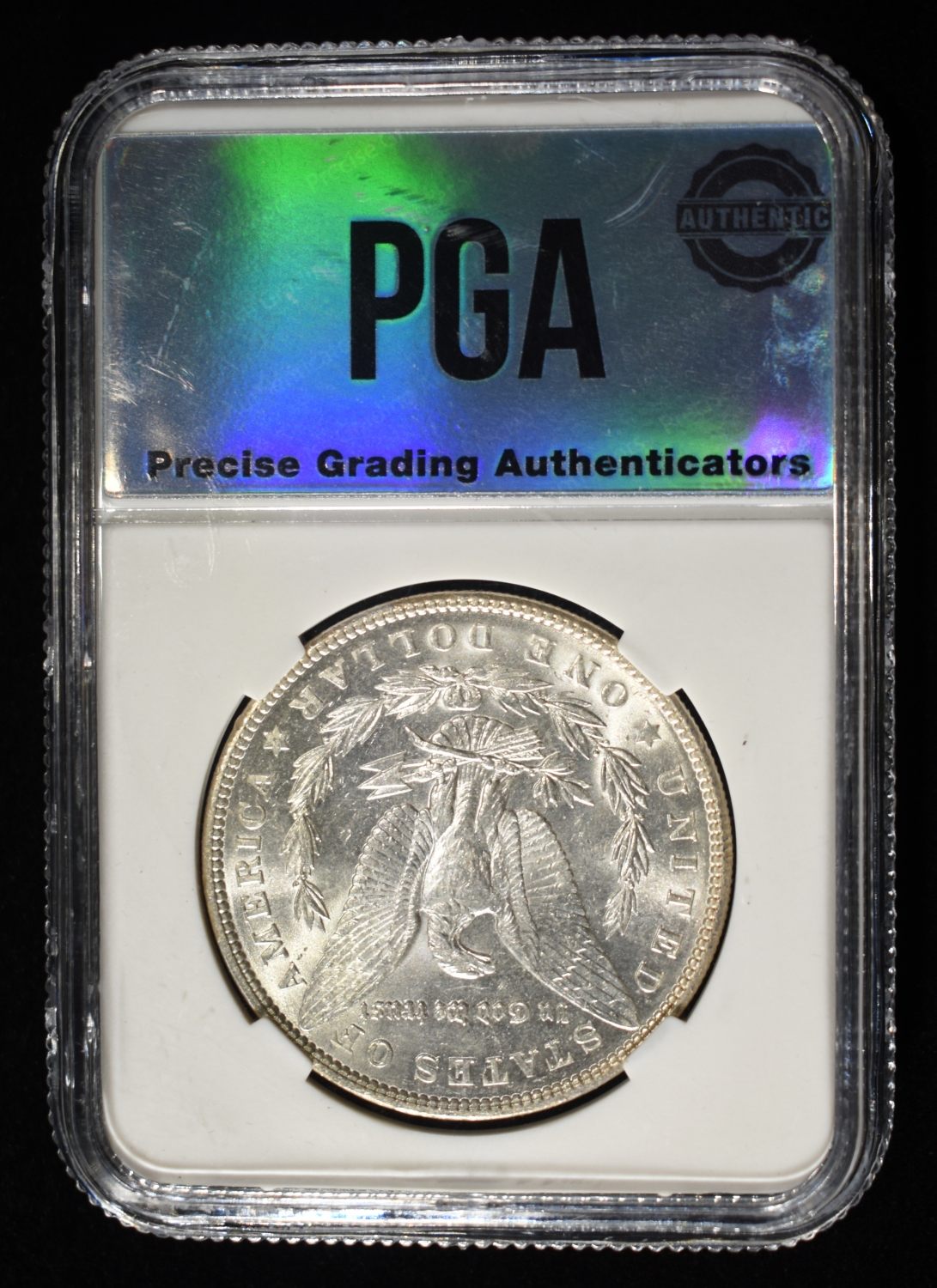 1904 MORGAN DOLLAR PGA GEM BU