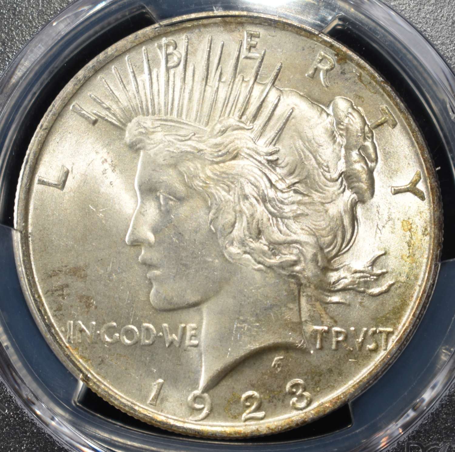 1923 PEACE DOLLAR PCGS MS-63