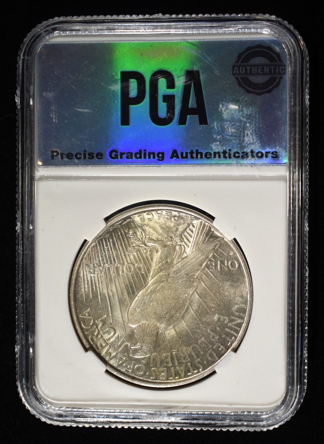 1934-D PEACE DOLLAR PGA CH/GEM BU