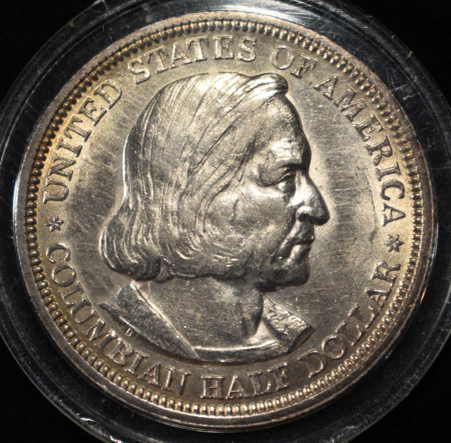 1893 COLUMBIAN COMMEM HALF DOLLAR BU