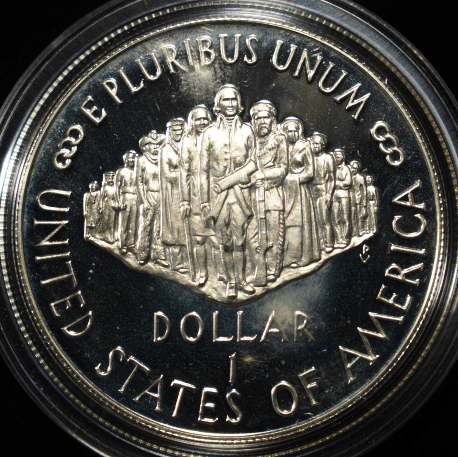 1987-S $1 COMMEM CONSTITUTION