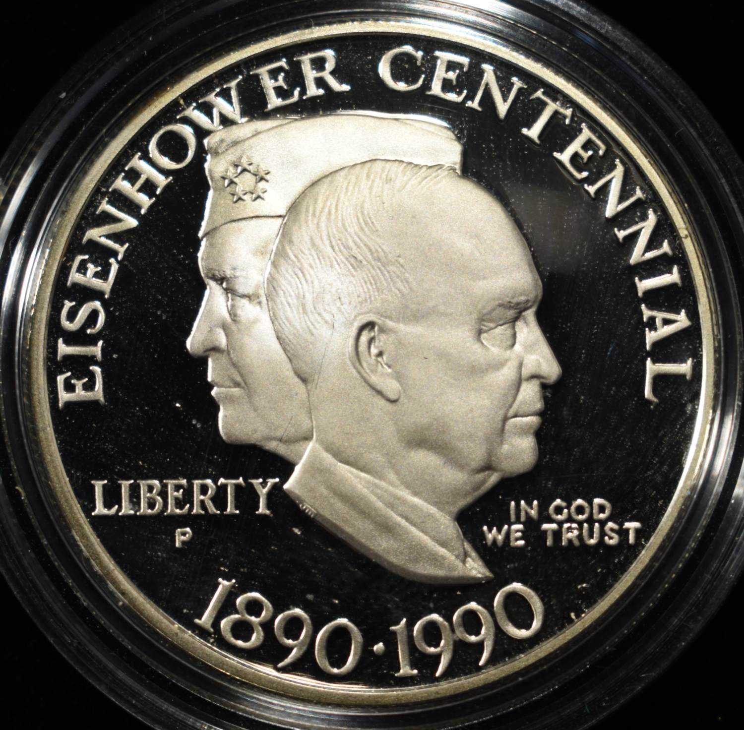 1990-P $1 PROOF EISENHOWER COMMEM