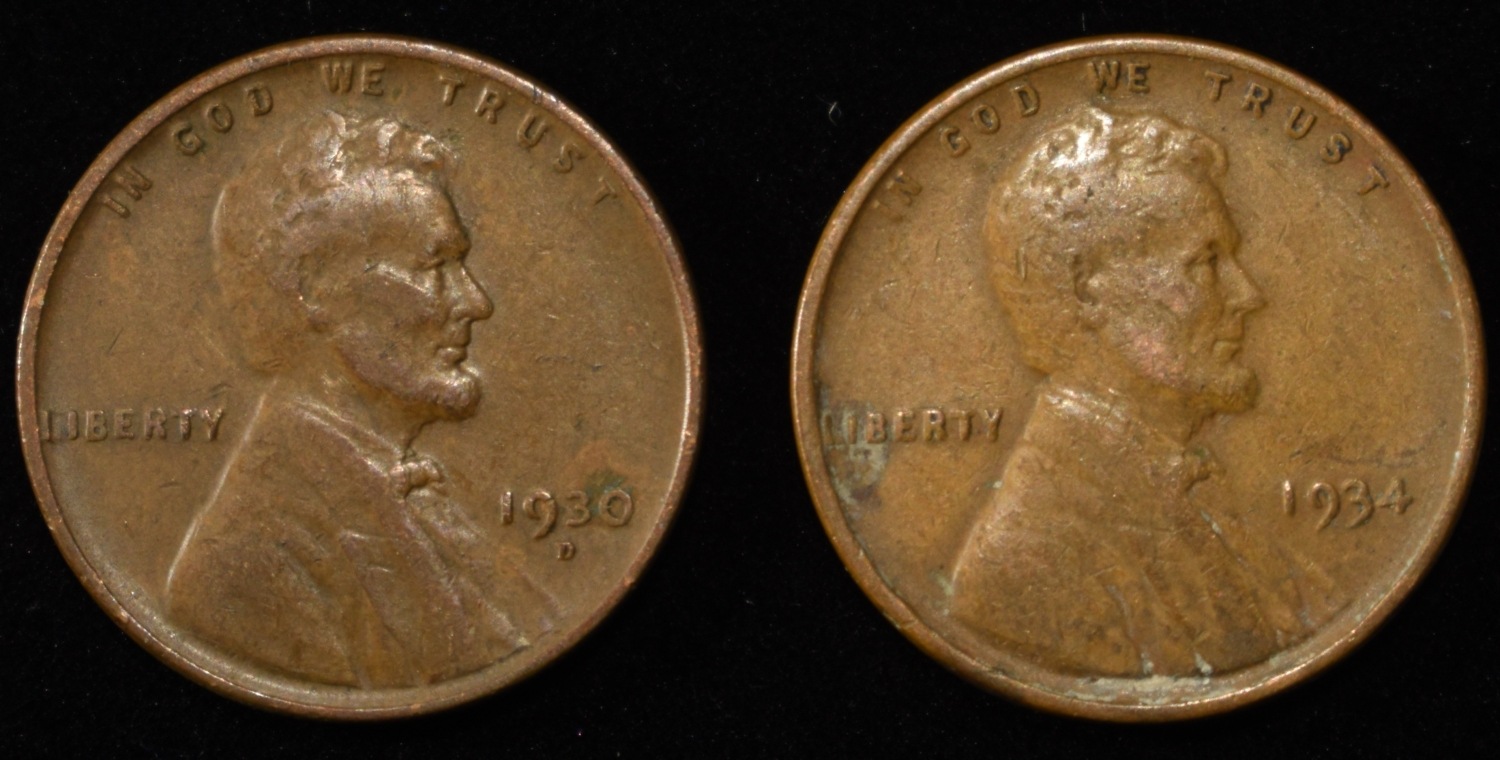 (500) WHEAT CENTS: MIXED DATES